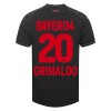 Bayer 04 Leverkusen Alejandro Grimaldo 20 Hjemme 23-24 - Herre Fotballdrakt